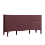 Oakham Wide Sideboard with Drawers, Wild Cherry