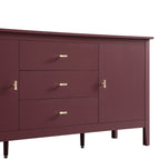 Oakham Wide Sideboard with Drawers, Wild Cherry