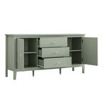 Oakham Wide Sideboard with Drawers, Desert Sage