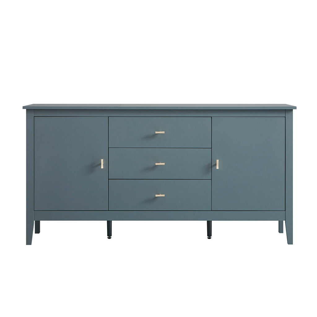 Oakham Wide Sideboard with Drawers, Stormy Blue