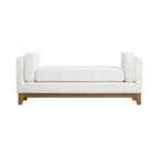 Dipley Beige Boucle Upholstered Bench