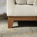 Dipley Champagne Velvet Upholstered Bench