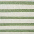 Daphnis Green Striped Linen Blend Sofa, 3-Seater