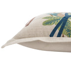 Flora & Fauna Hand Embroidered Birds Of A Feather Cushion