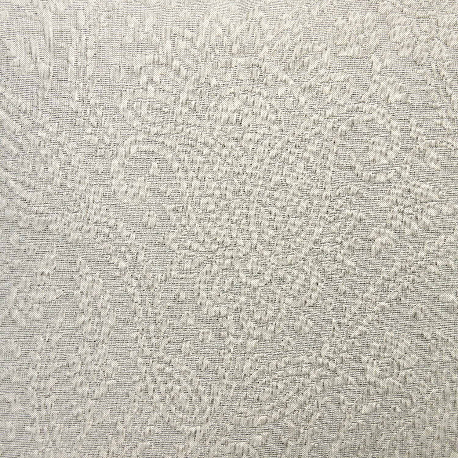 Madeleine Grey Paisley Jacquard Cotton Cushion