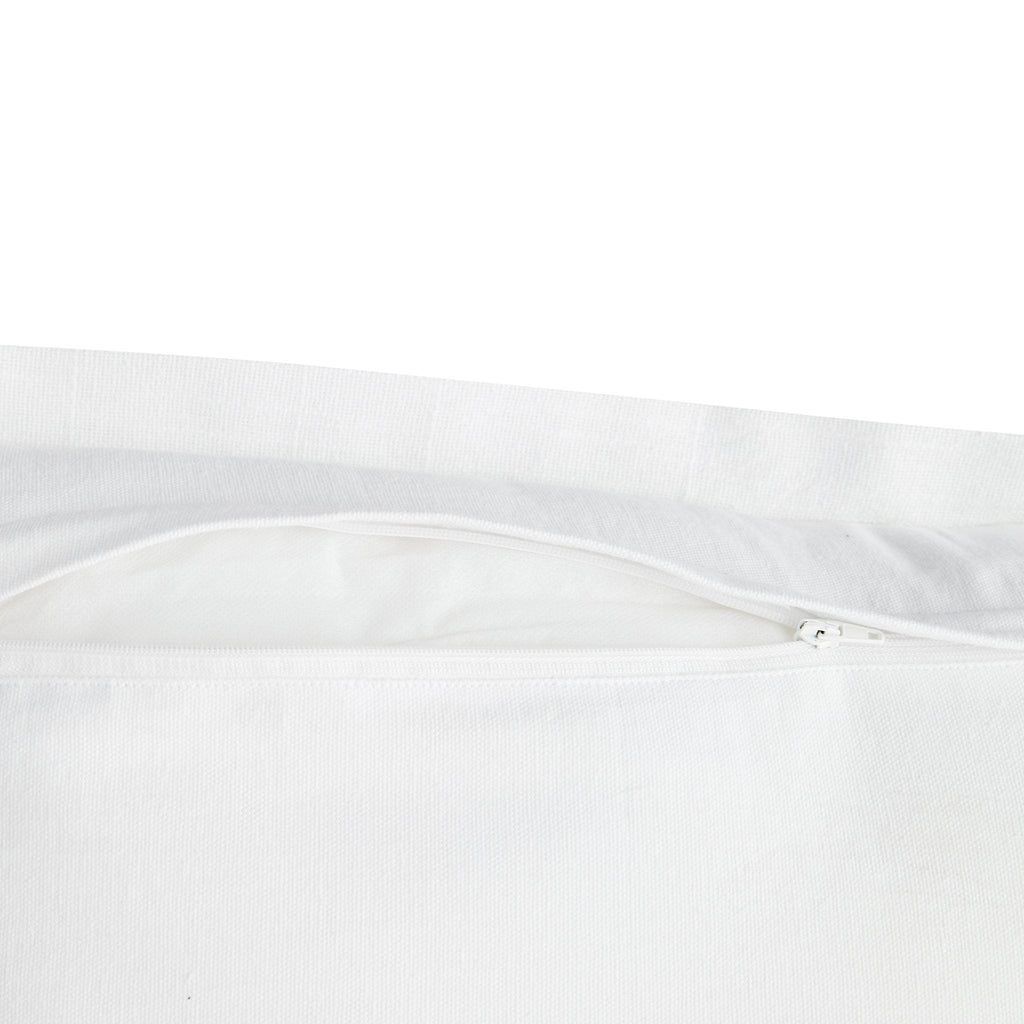 Milano Air Force Blue Knot Embroidered Cotton Cushion