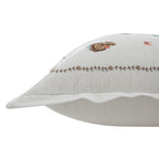 Whimsical Animals Otterly Adorable Hand Embroidered Cushion