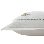 Whimsical Animals Playful Pooches Hand Embroidered Cushion