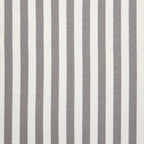 Egerie Curved Headboard Light Taupe Striped Fabric Ottoman Storage Bed