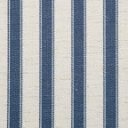 Chilworth Upholstered Ottoman Storage Bed, Blue Stripe Linen Blend