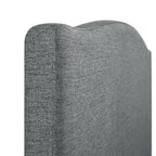 Chilworth Upholstered Ottoman Storage Bed, Dark Grey Weave Fabric