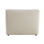 Carlyle Beige Cotton Blend Modular Sofa, Side Seat