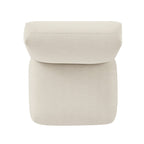 Carlyle Beige Cotton Blend Modular Sofa, Armless Seat