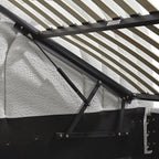 Archer White Boucle Ottoman TV Bed