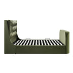 Hadley Moss Green Velvet Ottoman TV Bed