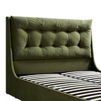 Hadley Moss Green Velvet Ottoman TV Bed
