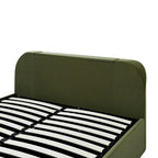 Hadley Moss Green Velvet Ottoman TV Bed