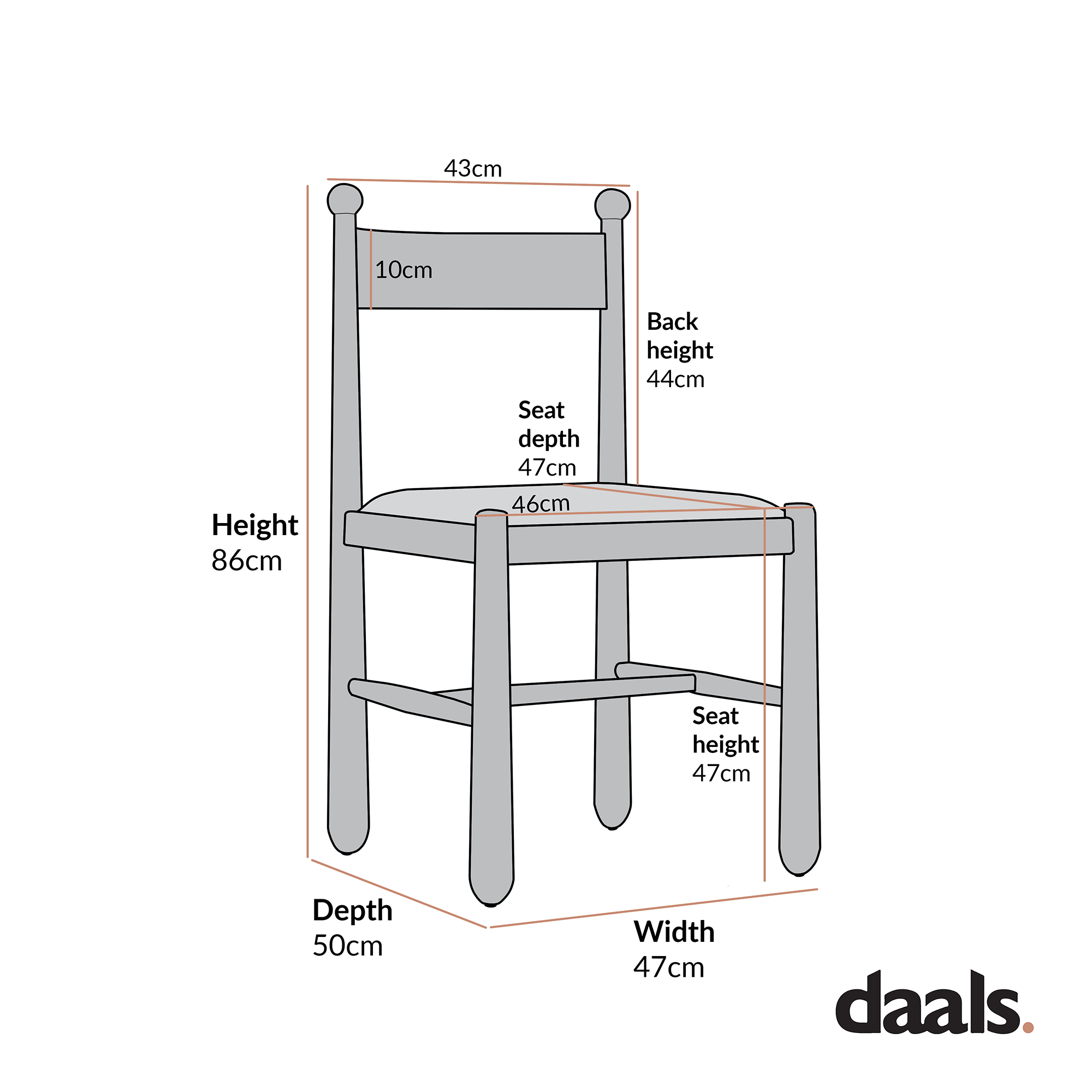 Tama Dining Chair, Ecru Boucle | Natural Oak Frame