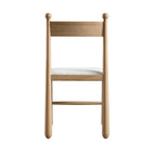 Tama Dining Chair, Ecru Boucle | Natural Oak Frame