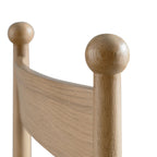 Tama Dining Chair, Ecru Boucle | Natural Oak Frame