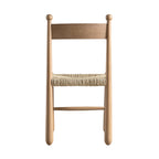 Tama Dining Chair, Woven Seagrass | Natural Solid Oak Frame