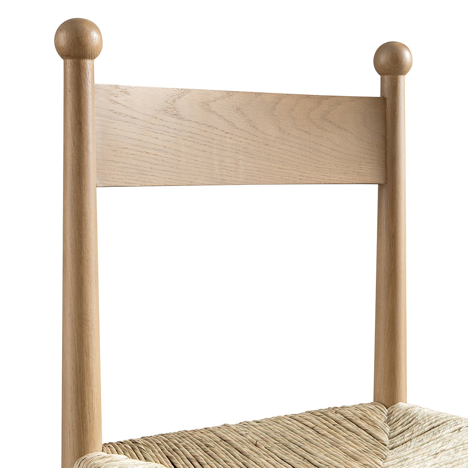 Tama Dining Chair, Woven Seagrass | Natural Solid Oak Frame