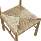 Tama Dining Chair, Woven Seagrass | Natural Solid Oak Frame