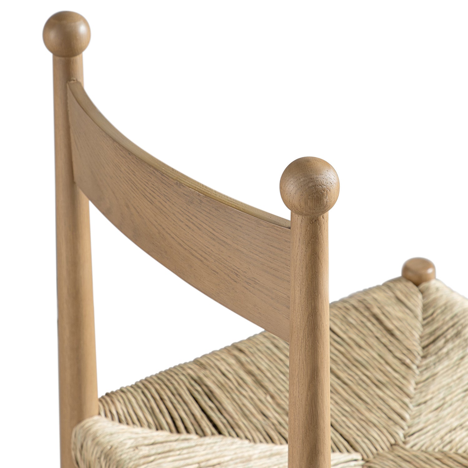 Tama Dining Chair, Woven Seagrass | Natural Solid Oak Frame