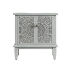 Chantilly Mid Grey Carved Bathroom Undersink Unit