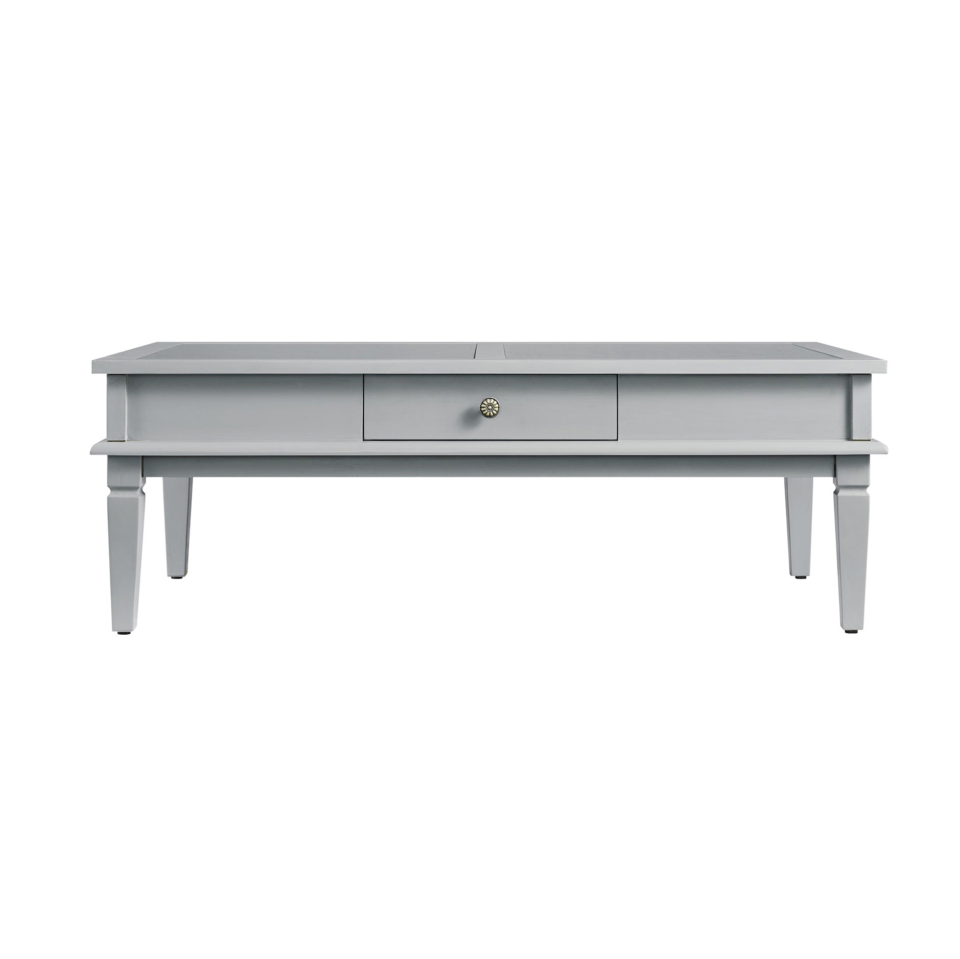 Chantilly Mid Grey Coffee Table with Drawers