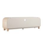 Maude TV Unit, Natural Ash with Raffia