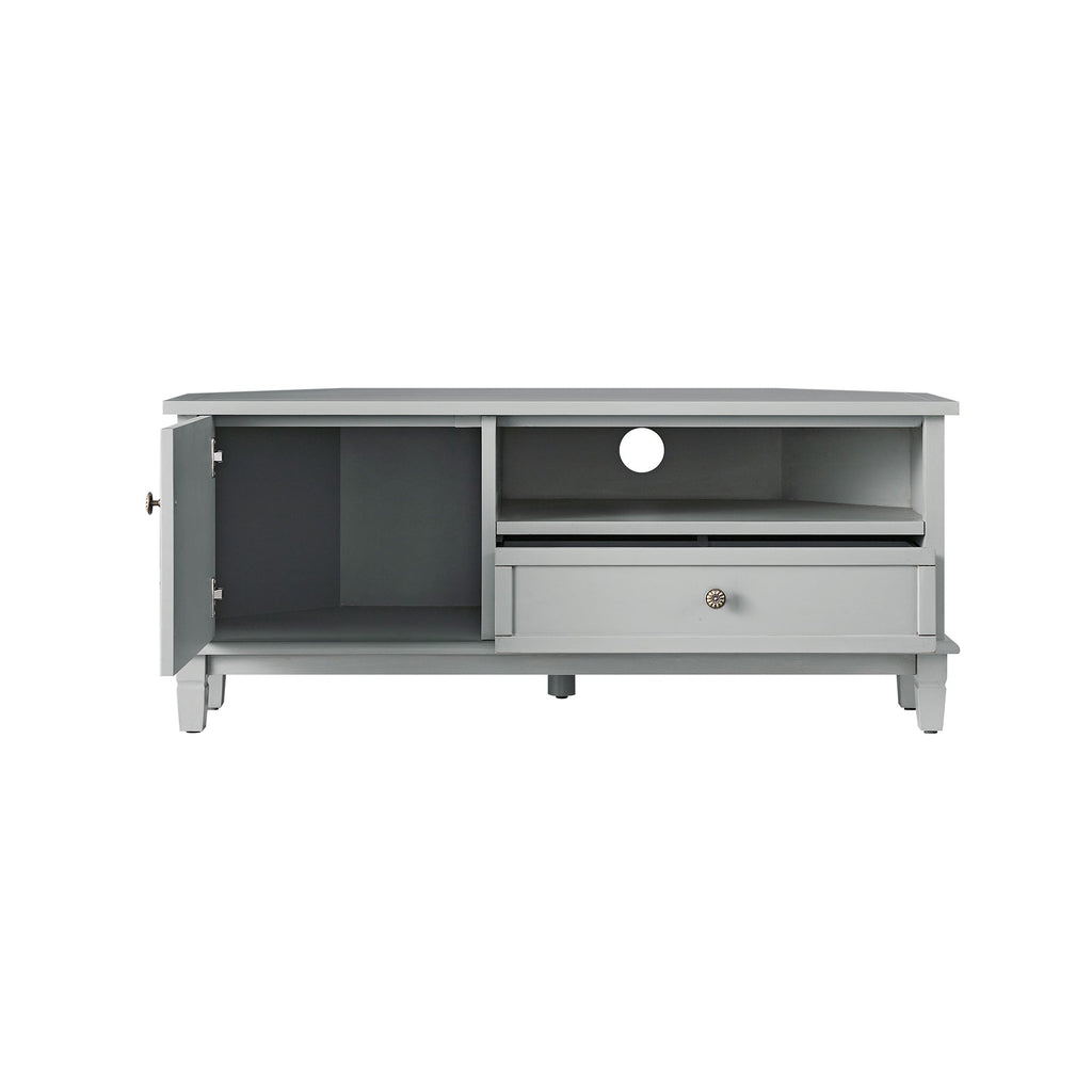 Chantilly Mid Grey Corner TV Unit