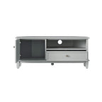 Chantilly Mid Grey Corner TV Unit