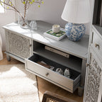 Chantilly Mid Grey Corner TV Unit
