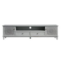 Chantilly Mid Grey 200cm Wide TV Unit