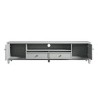 Chantilly Mid Grey 200cm Wide TV Unit