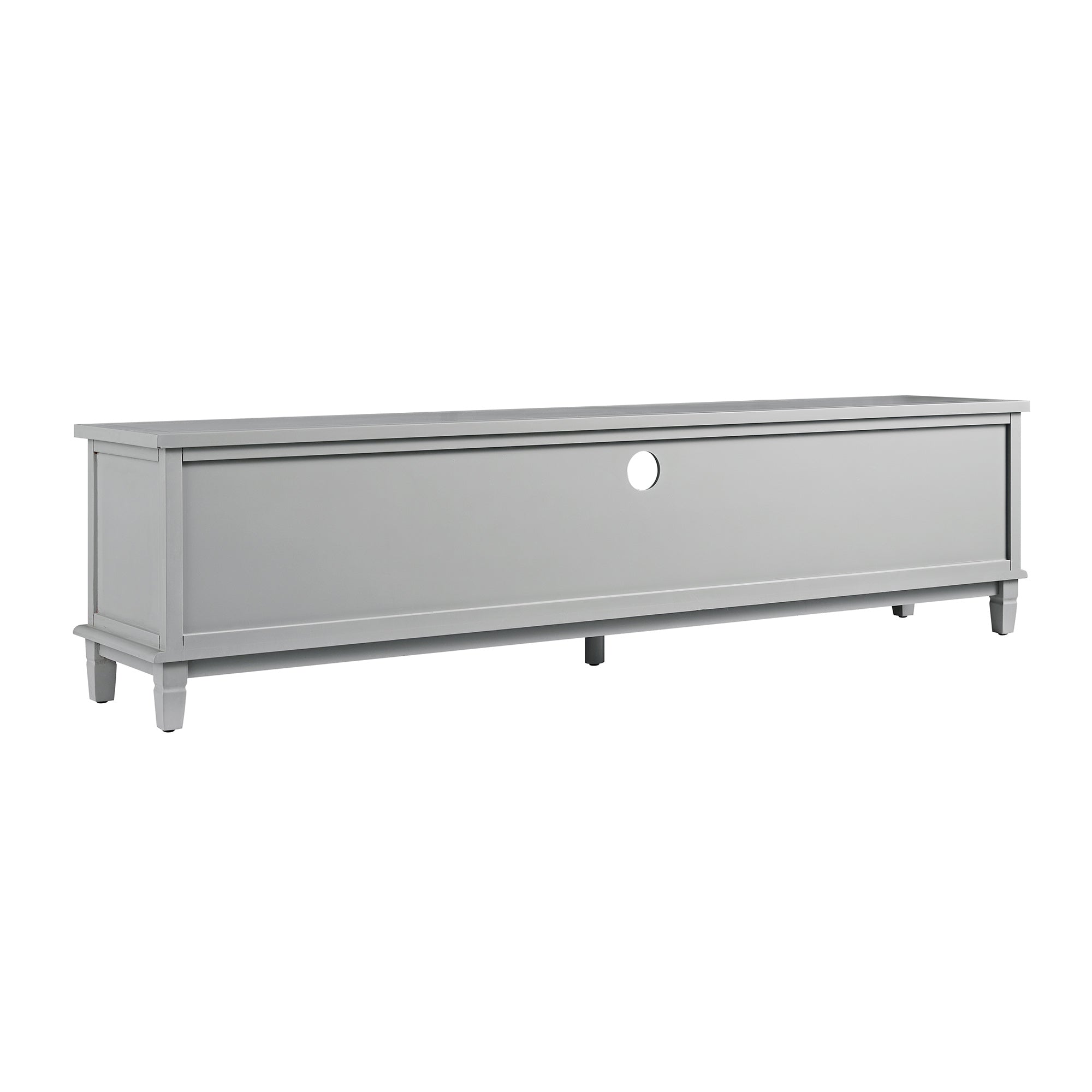Chantilly Mid Grey 200cm Wide TV Unit