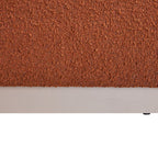 Luella Upholstered Wooden Plinth Base Storage Bed, Rust Boucle