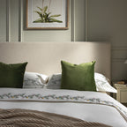 Egerton Box-Pleat Ottoman Storage Bed, Oatmeal Brushed Fabric